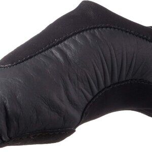 Women's Leather Neoprene Split Sole Jazz Shoe Low-Top Dance Shoe
